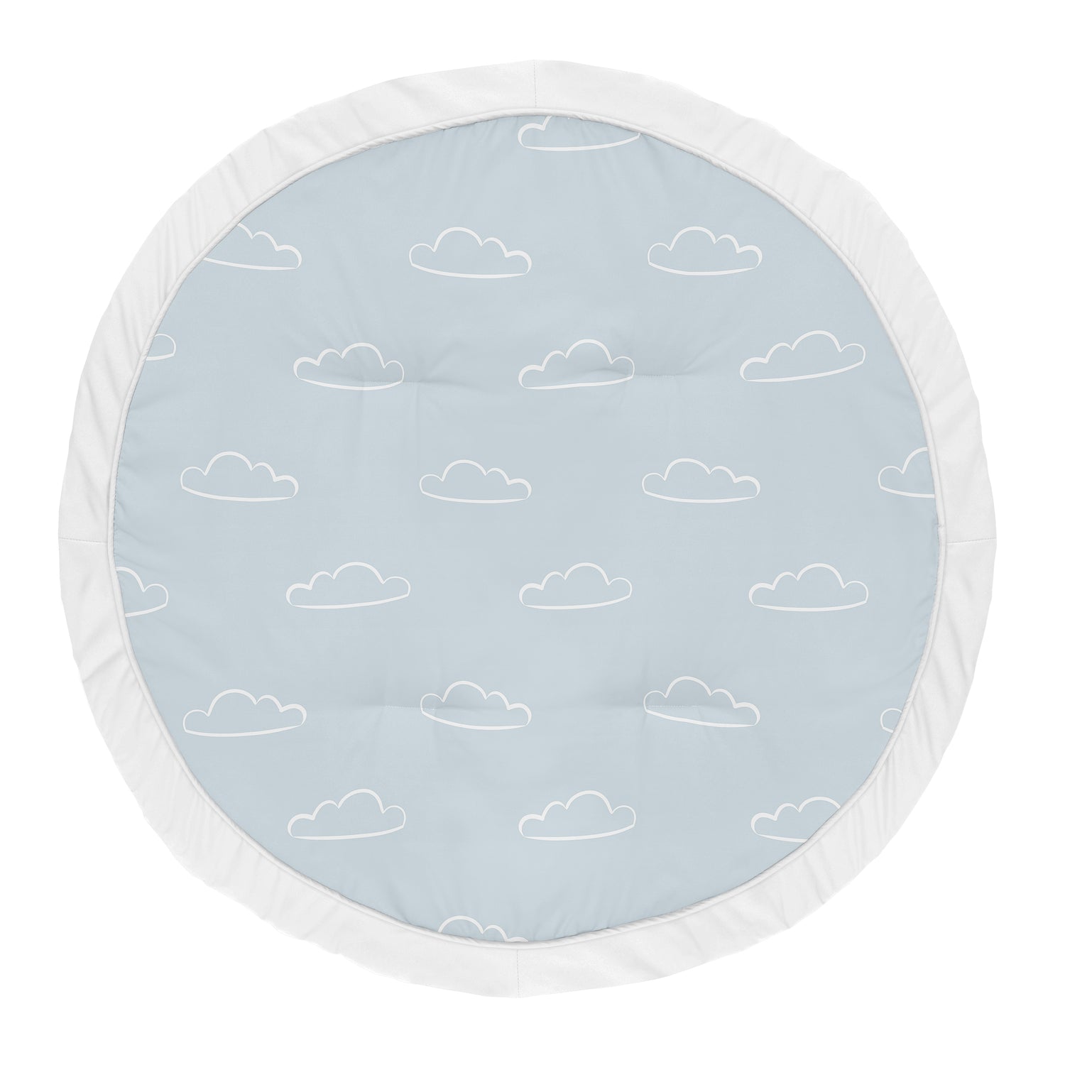 Airplane Red and Blue Collection Playmat - Cloud Print