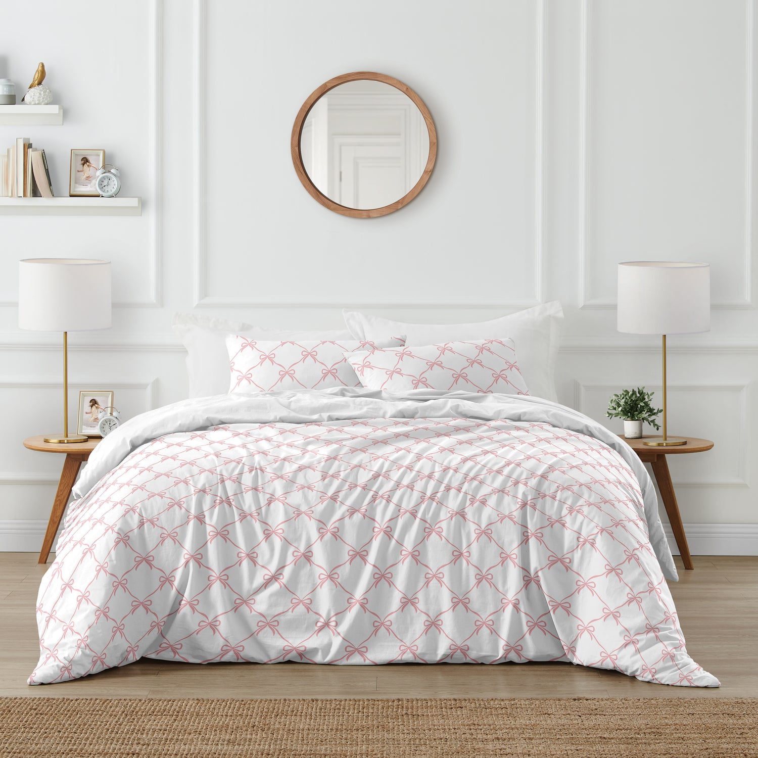 Ballerina and Ballet Bows Collection Full/Queen Bedding