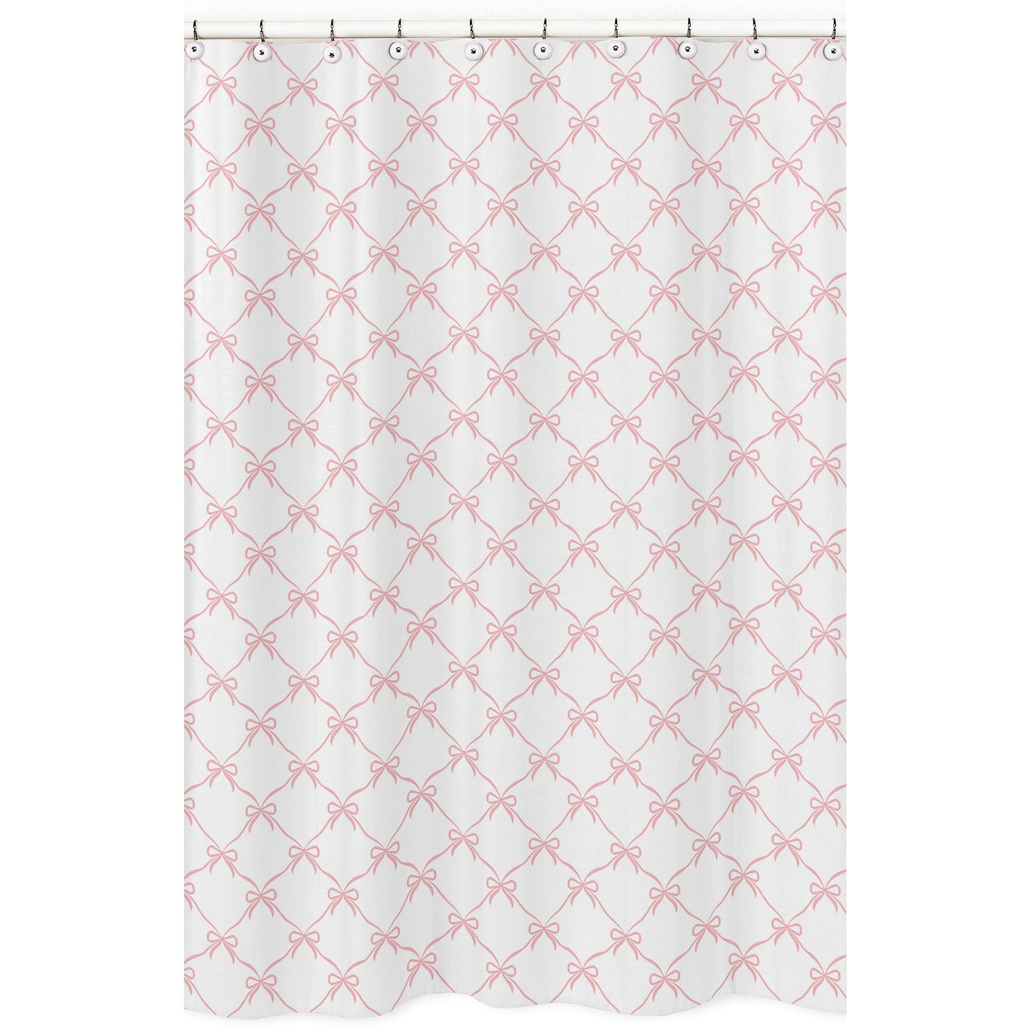 Ballerina and Ballet Bows Collection Shower Curtain