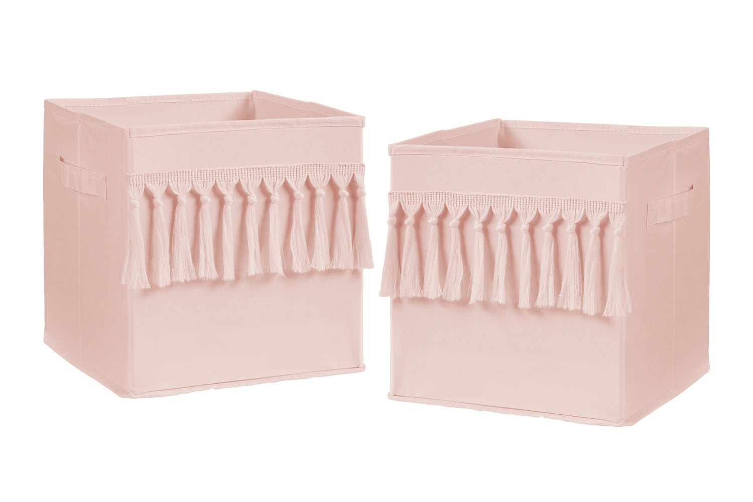 Bohemian Pink Collection Foldable Fabric Storage Bins