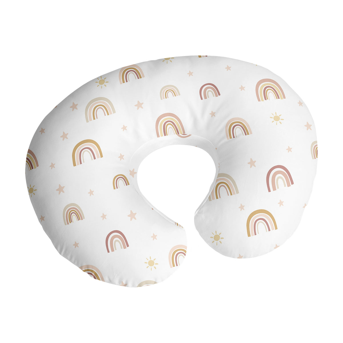 Boho Rainbow Collection Nursing Breastfeeding Pillow Cover