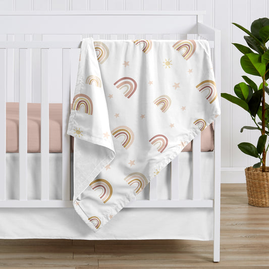 Boho Rainbow Collection Baby Blanket