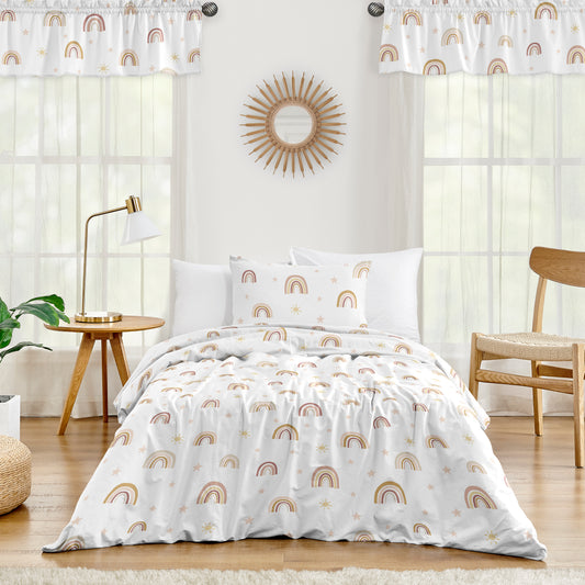 Boho Rainbow Collection Twin Bedding