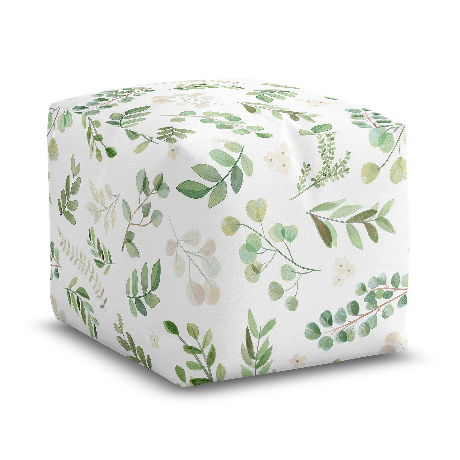 Botanical Collection Ottoman Pouf Cover