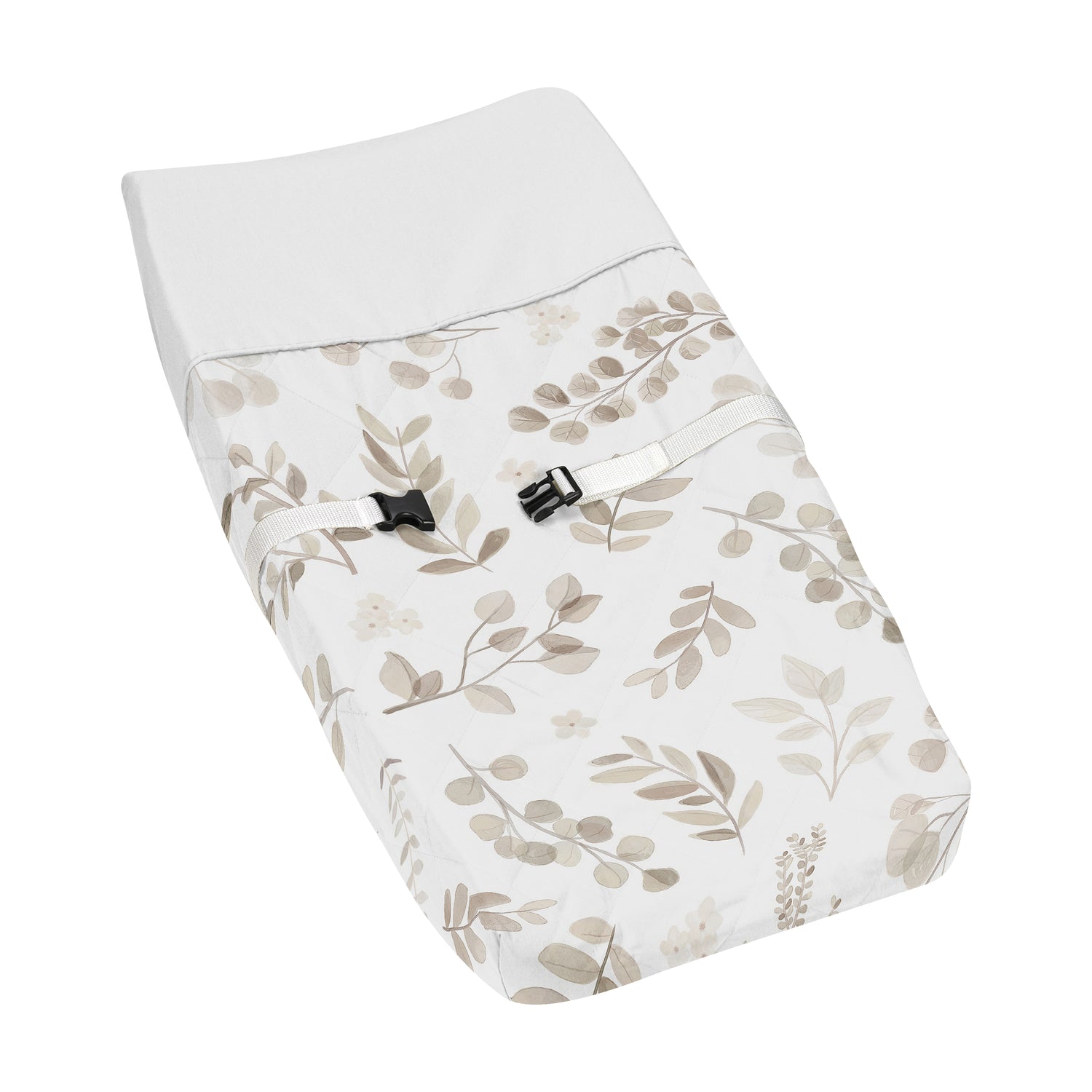 Botanical Taupe Collection Changing Pad Cover