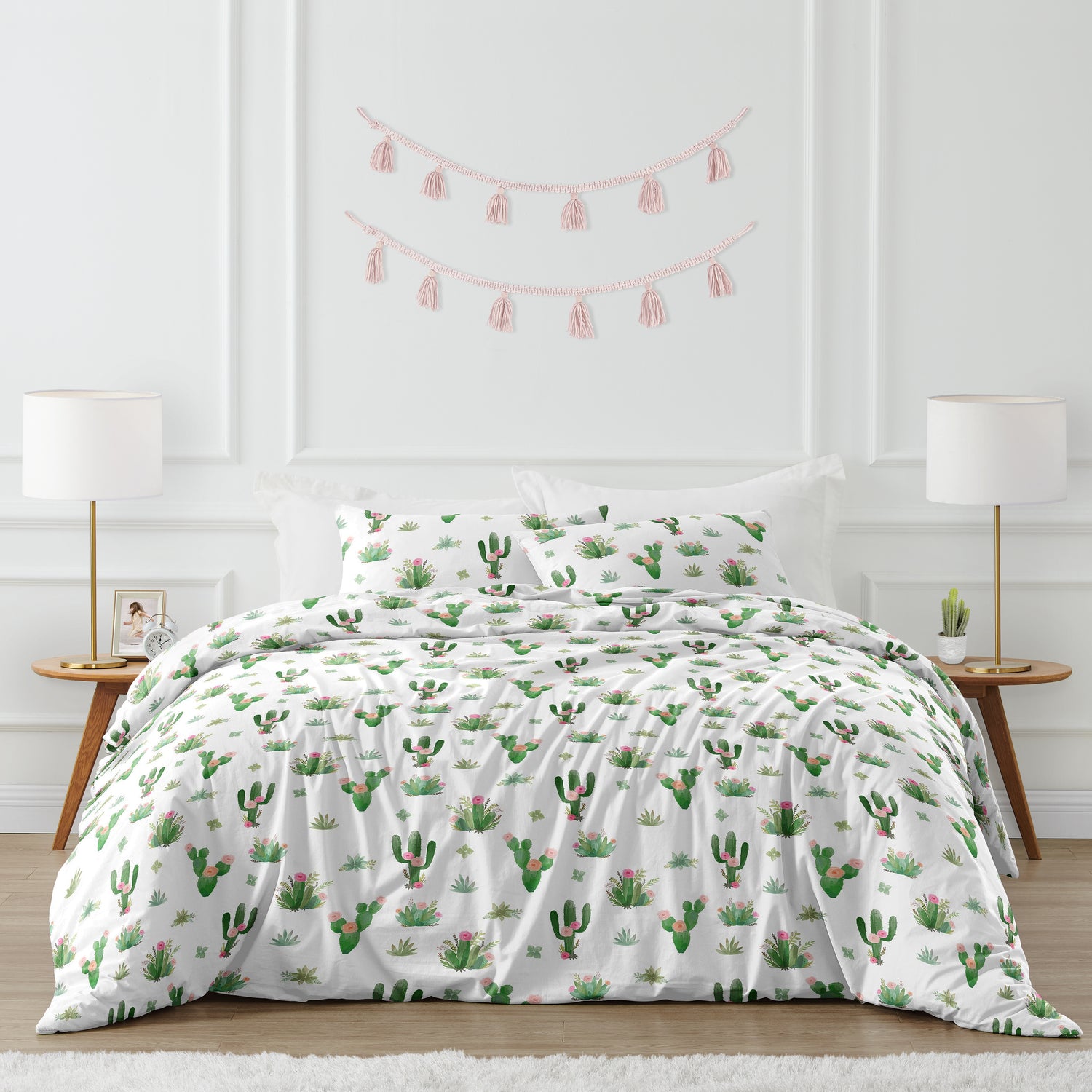 Cactus Floral Collection Full/Queen Bedding
