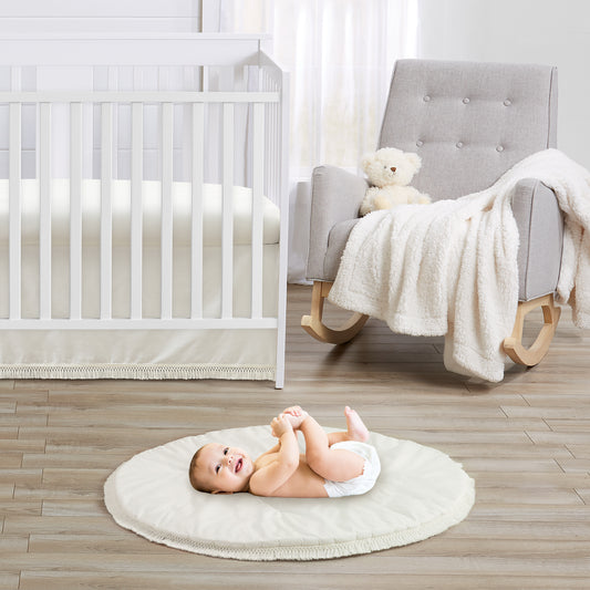 Diamond Tuft Ivory Collection Playmat