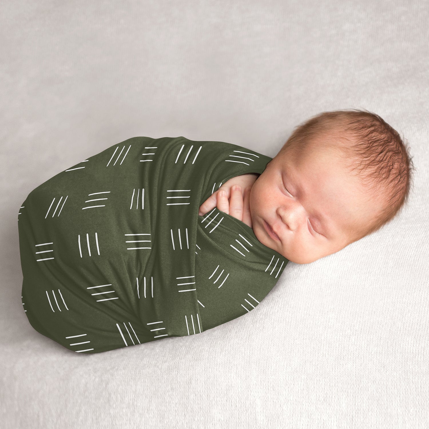 Jungle Collection Baby Swaddle Blanket - Hatch Print