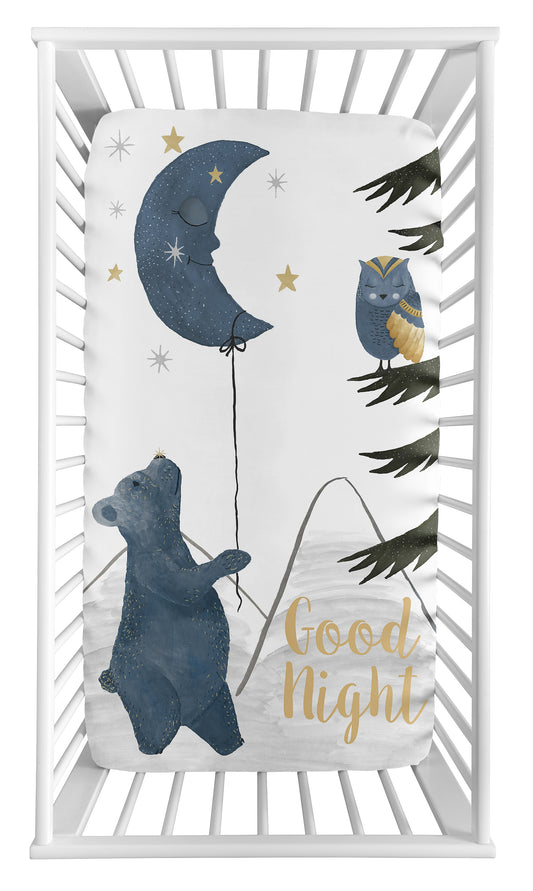 Moon Bear Collection Photo Op Crib Sheet