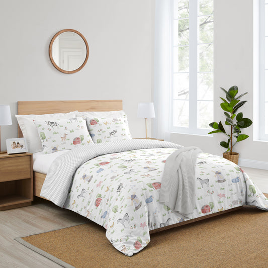 Farm Animals Collection Full/Queen Bedding