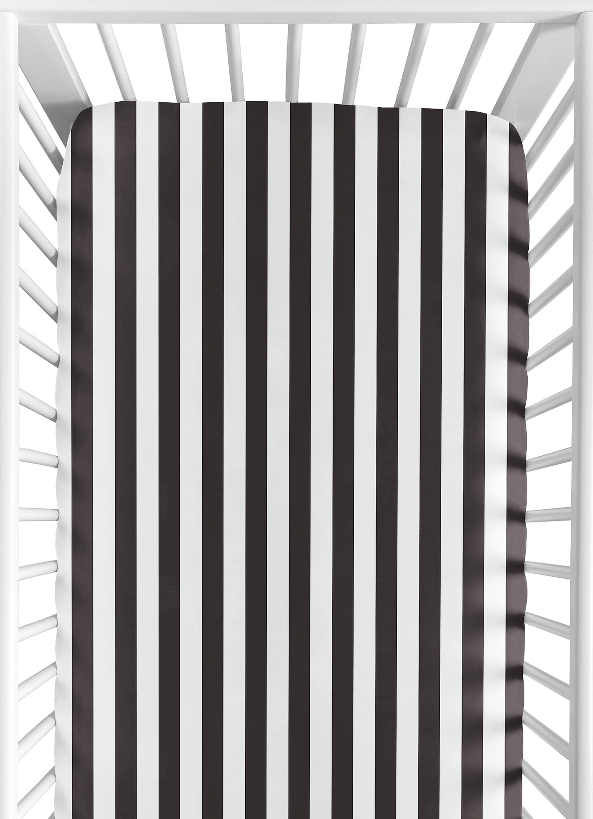 Paris Collection Crib Sheet - Stripe