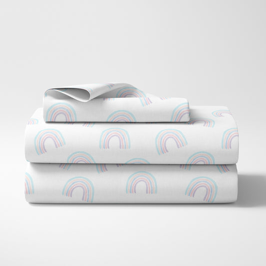 Rainbow Collection Twin Sheet Set