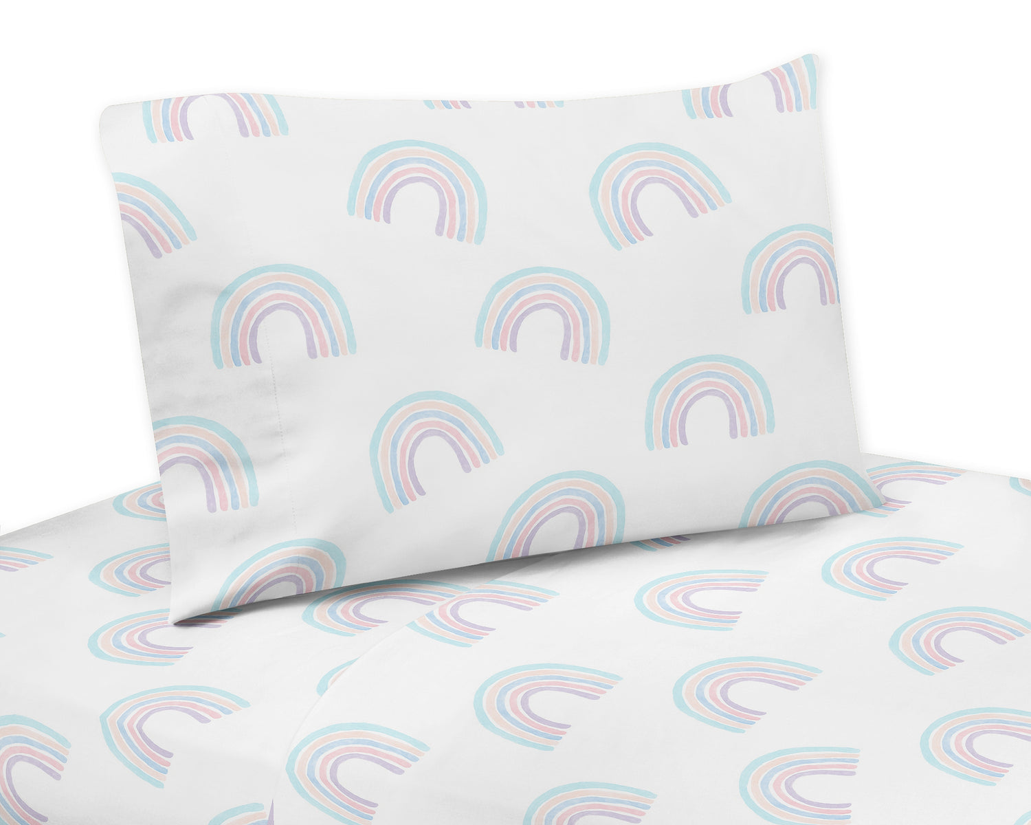 Rainbow Collection Twin Sheet Set
