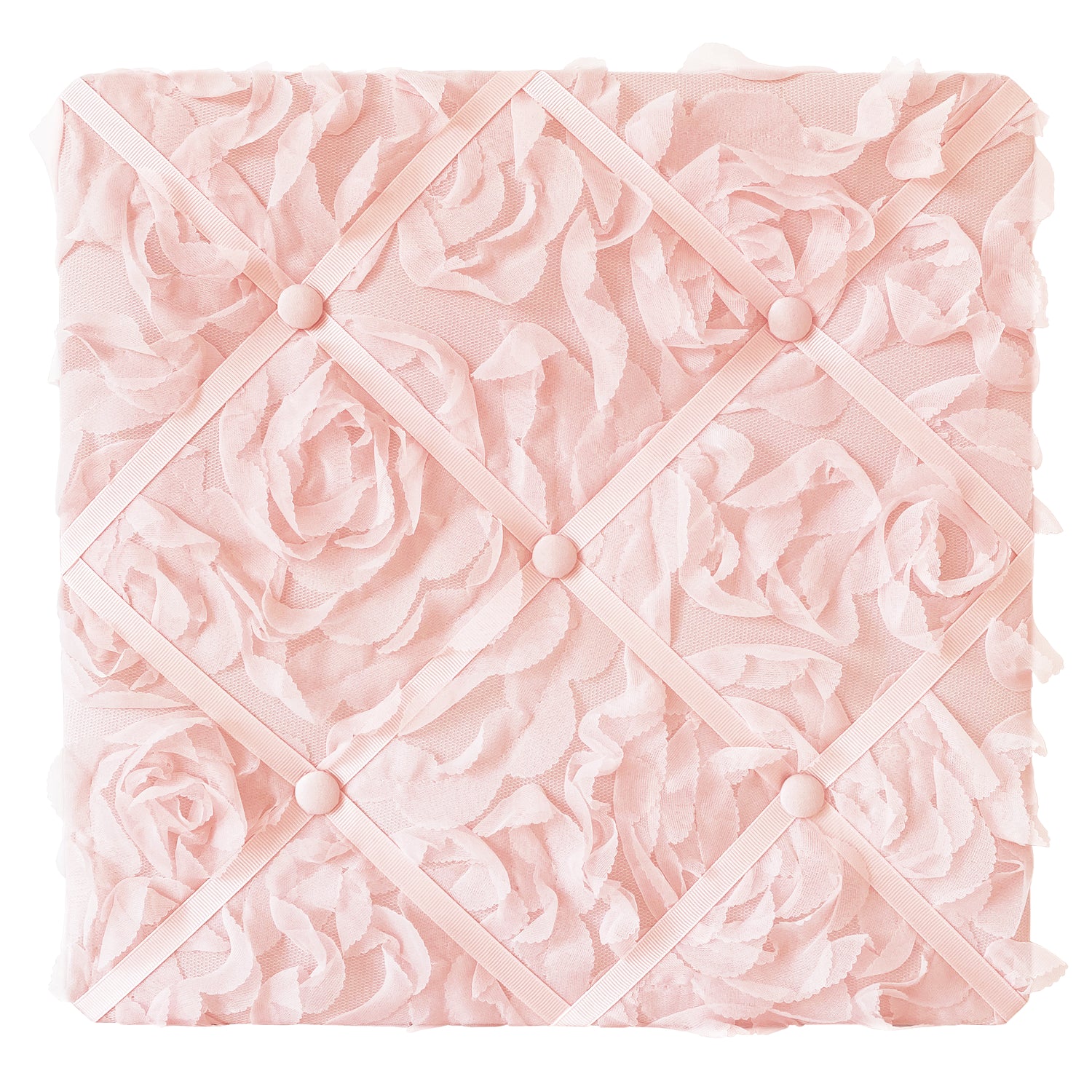 Rose Pink Collection Fabric Memo Board