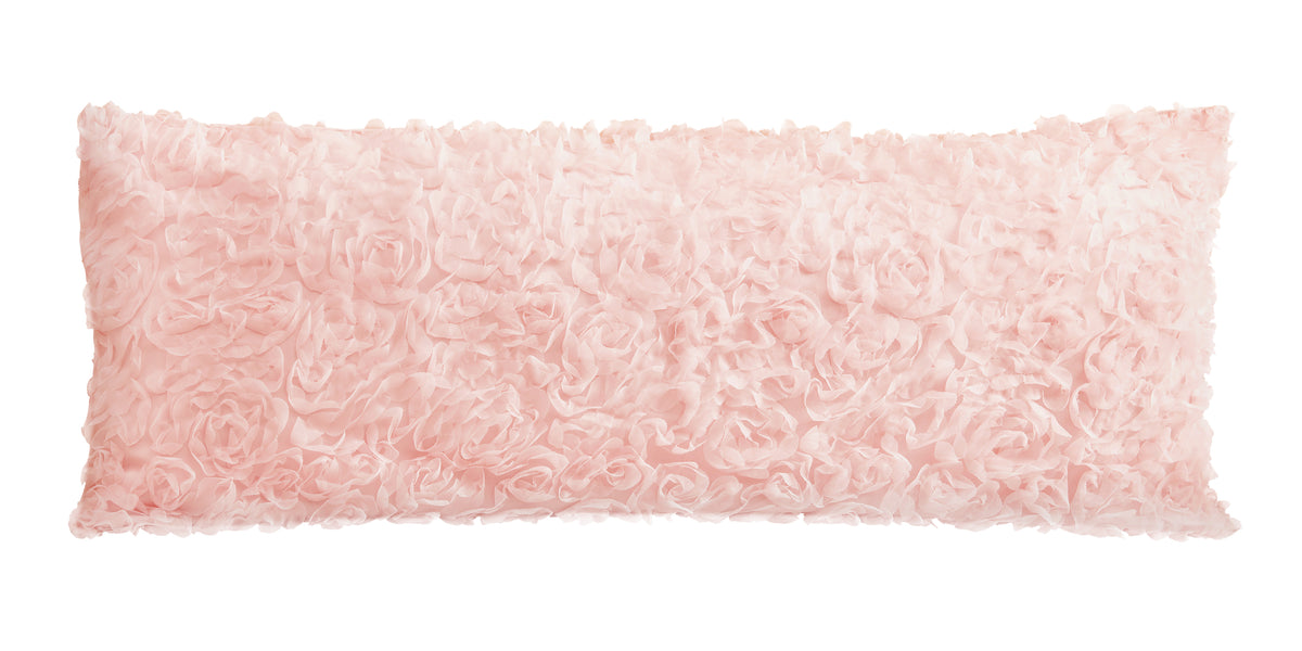 Rose Pink Collection Full Length Body Pillow Cover