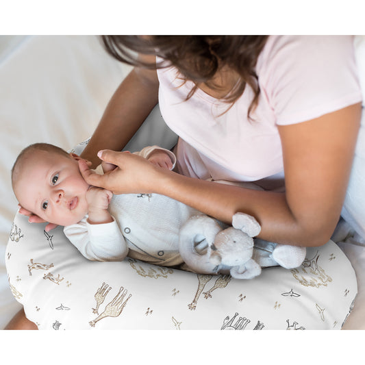 Serengeti Animals Collection Nursing Breastfeeding Pillow Cover