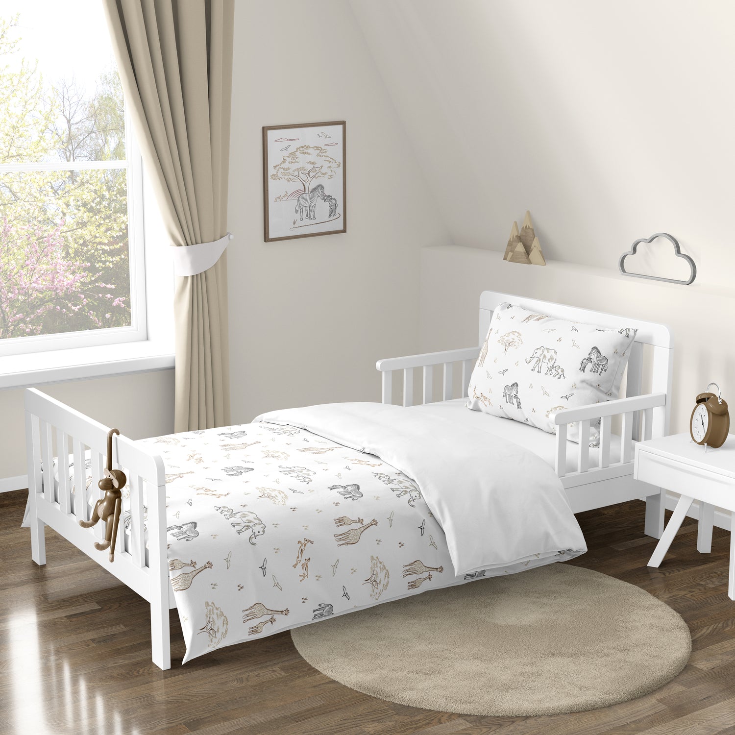 Serengeti Animals Collection Toddler Bedding