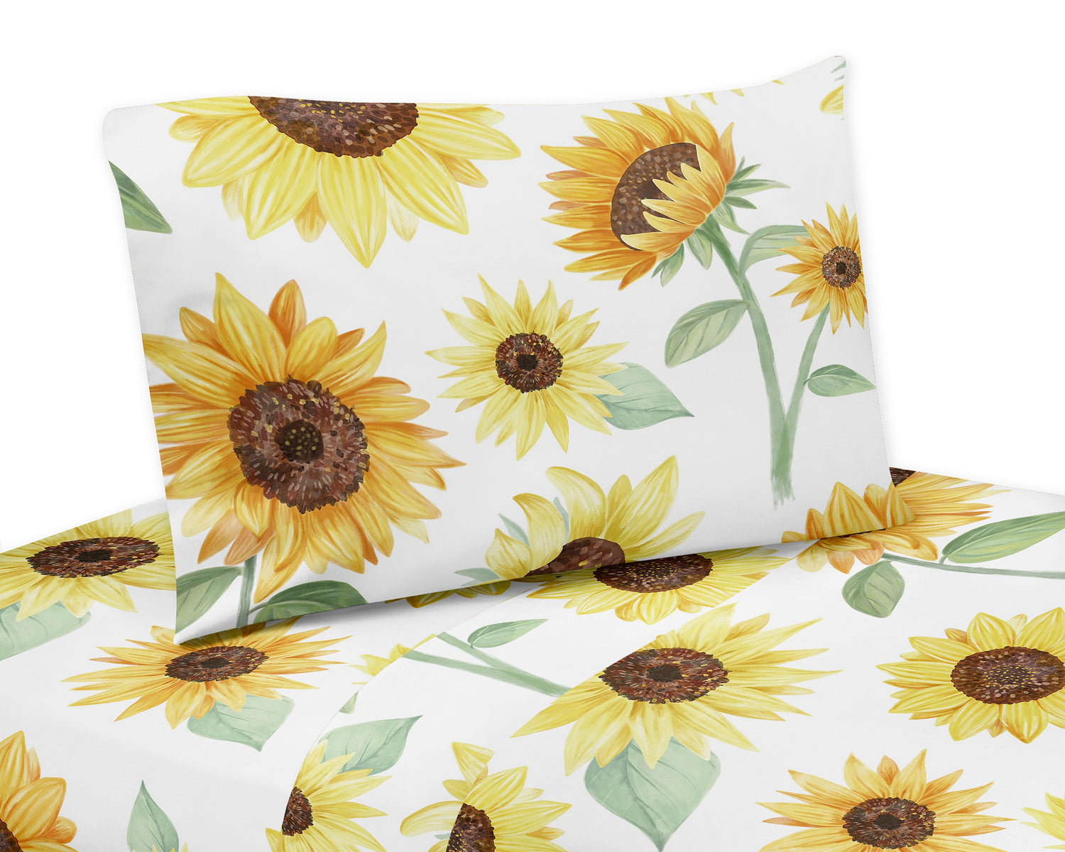 Sunflower Collection Queen Sheet Set