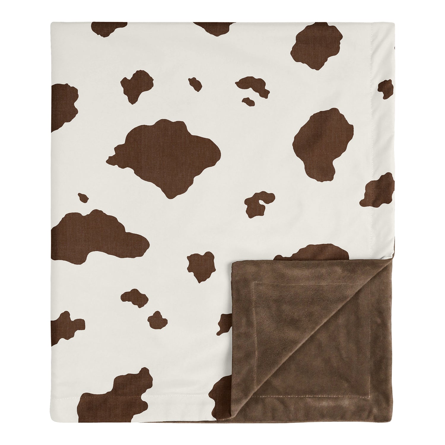 Wild West Collection Baby Blanket - Cow Print