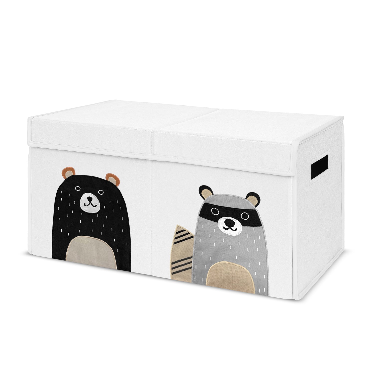 Woodland Pals Collection Fabric Toy Bin Storage