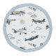 Airplane Green and Blue Collection Playmat