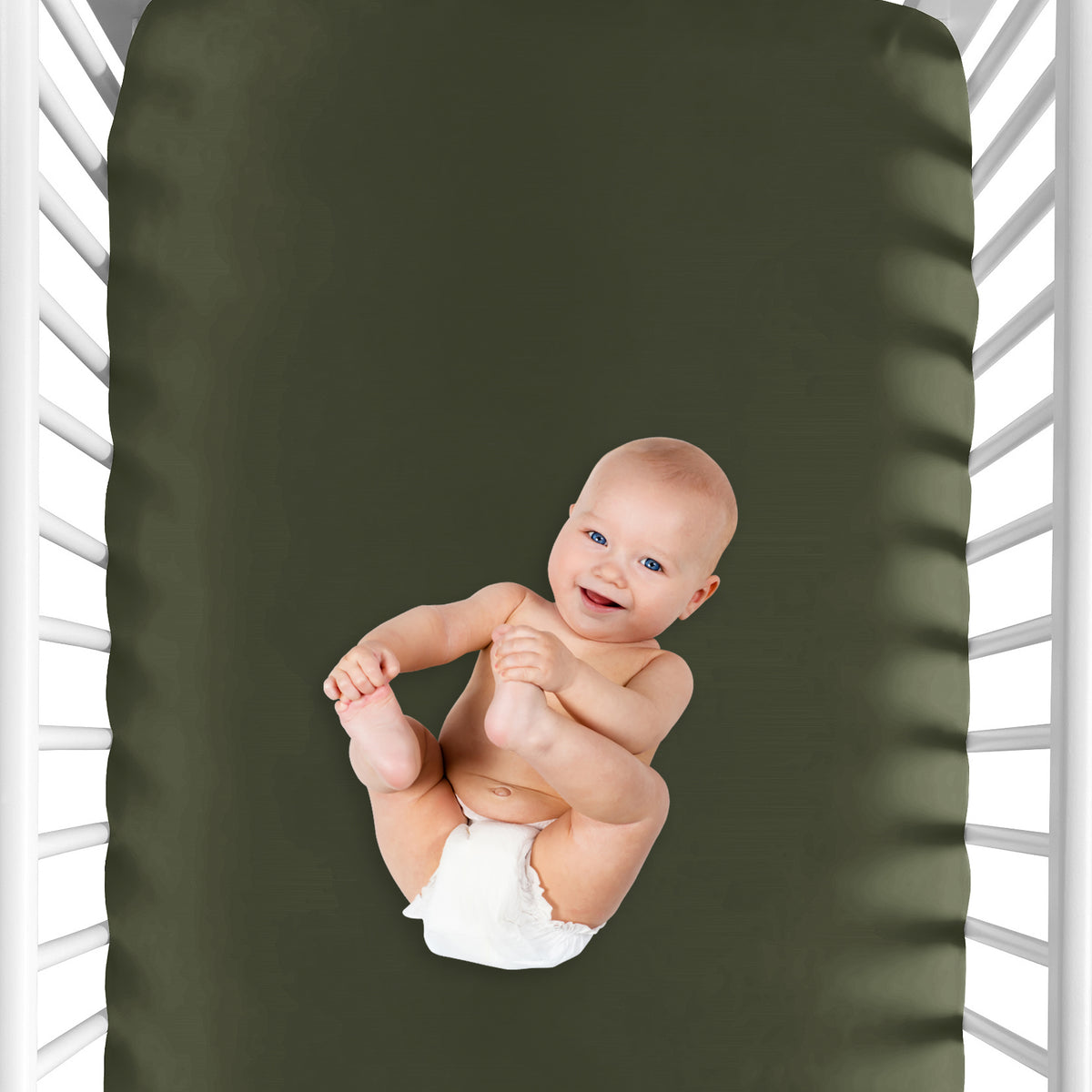 Airplane Green and Blue Collection 3 Pack Crib Sheets