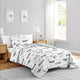 Airplane Green and Blue Collection Twin Bedding