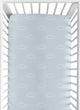 Airplane Red and Blue Collection Crib Sheet - Cloud Print