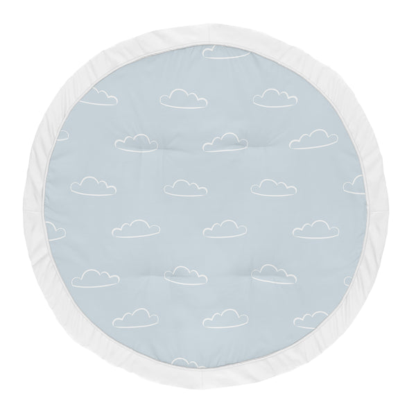 Airplane Red and Blue Collection Playmat - Cloud Print