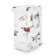 Airplane Red and Blue Collection Laundry Hamper with Handles