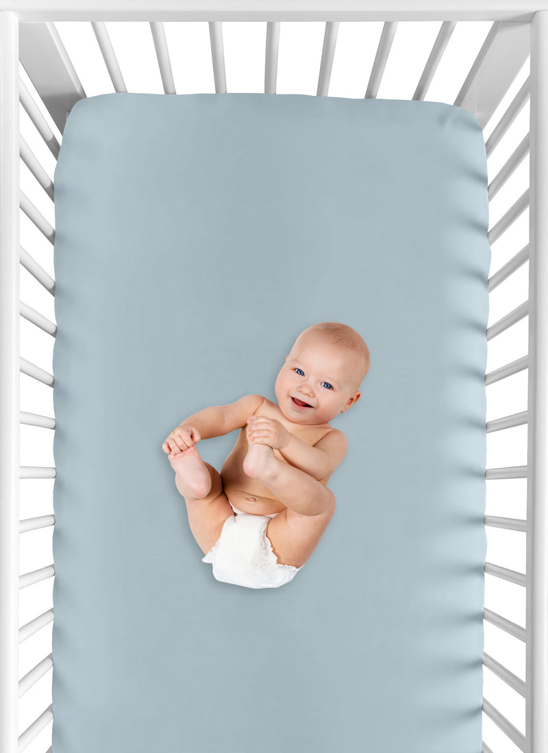 Airplane Red and Blue Collection 3 Pack Crib Sheets