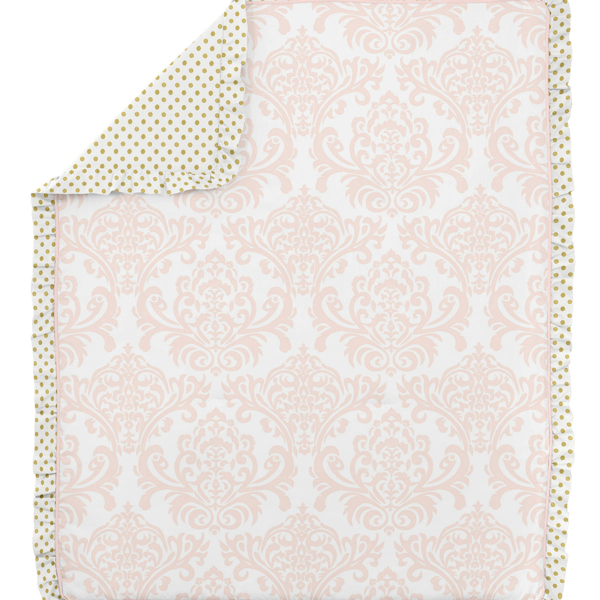 Amelia 4 Piece Bumperless Crib Bedding Collection