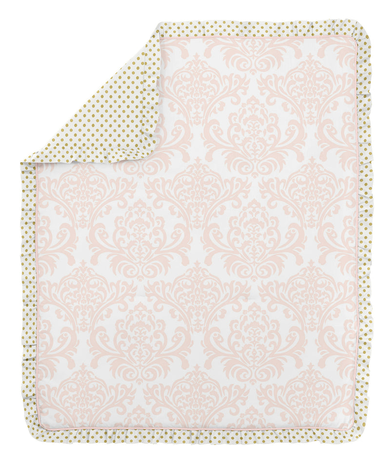 Amelia 4 Piece Bumperless Crib Bedding Collection