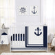 Anchors Away Collection 4 Piece Crib Bedding