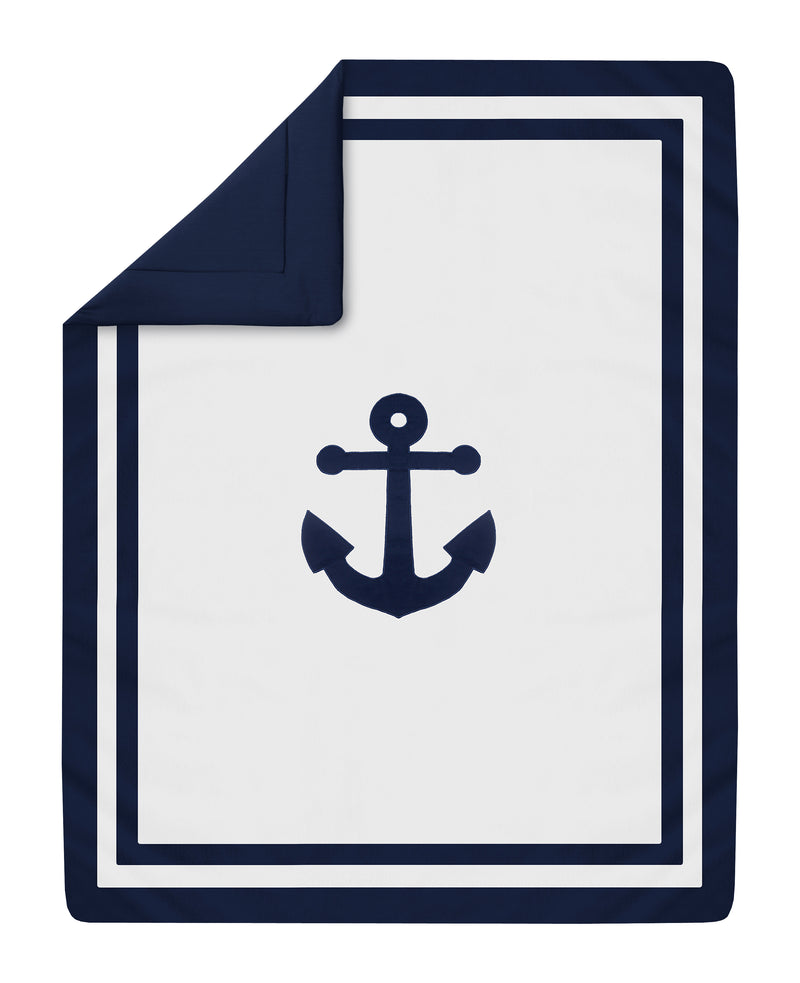 Anchors Away Collection 4 Piece Crib Bedding