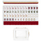 Red Vintage Antique Collection American Mahjong Tile Set (160pc)