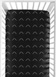 Woodland Arrow Black and White Crib Sheet