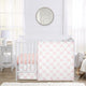 Ballerina and Ballet Bows Collection 3 Piece Crib Bedding