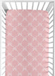 Ballerina and Ballet Bows Collection Crib Sheet - Pink Bow Print