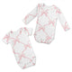 Ballerina and Ballet Bows Collection 6-12M Baby Clothes Bodysuits - 2 Pack Set