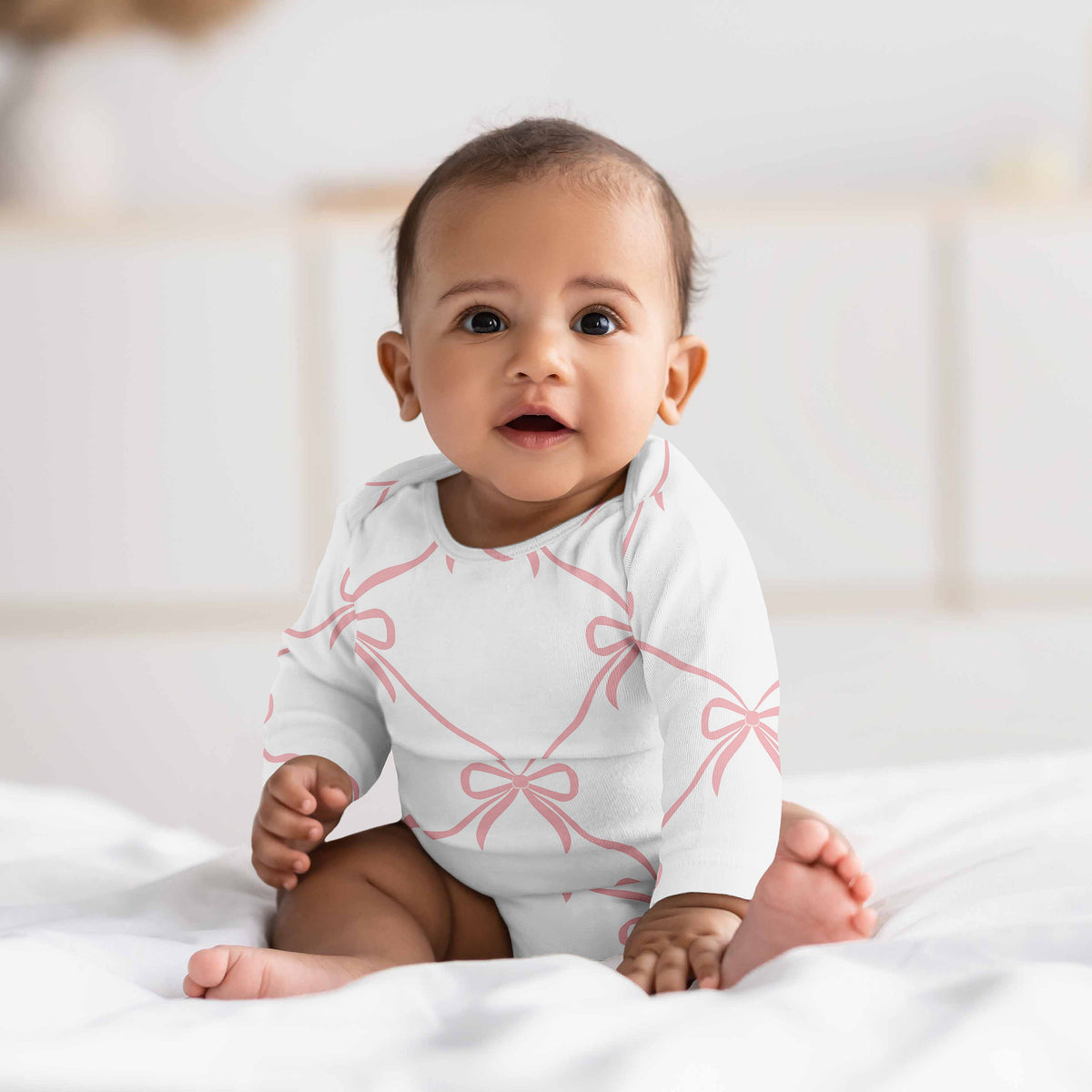 Ballerina and Ballet Bows Collection 6-12M Baby Clothes Bodysuits - 2 Pack Set