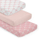 Ballerina and Ballet Bows Collection 3 Pack Crib Sheets
