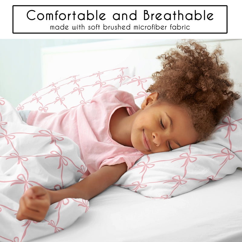 Ballerina and Ballet Bows Collection Twin Bedding
