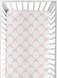 Ballerina and Bows Collection Crib Sheet - Bow Print
