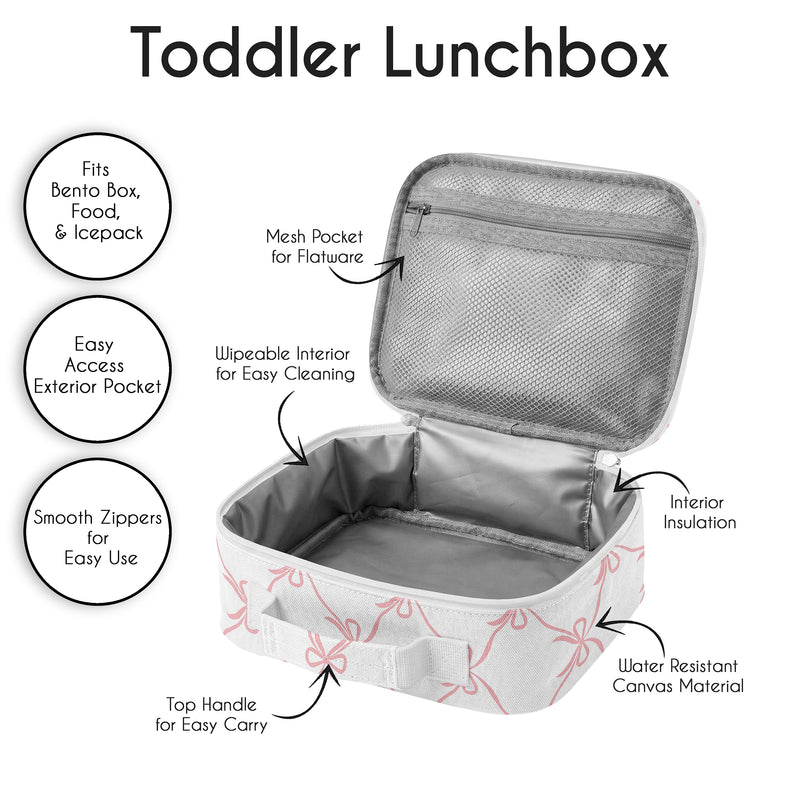 Ballerina and Ballet Bows Collection Small Kids Lunch Box