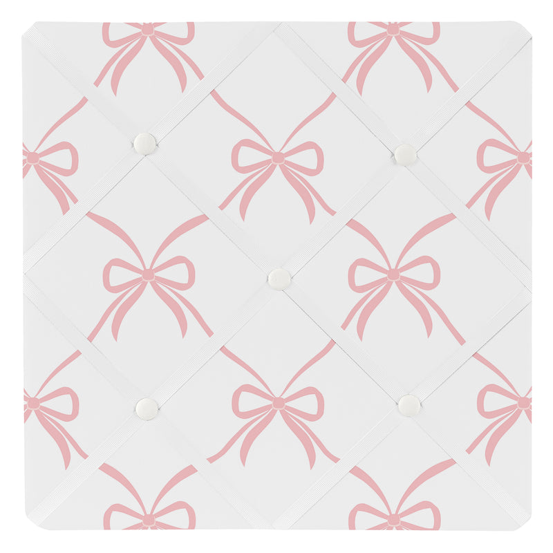 Ballerina and Ballet Bows Collection Fabric Memo Board