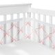 Ballerina and Ballet Bows Collection Sweet Jojo Designs + BreathableBaby Breathable Mesh Crib Liner