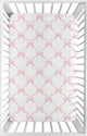 Ballerina and Ballet Bows Collection Mini Crib Sheet