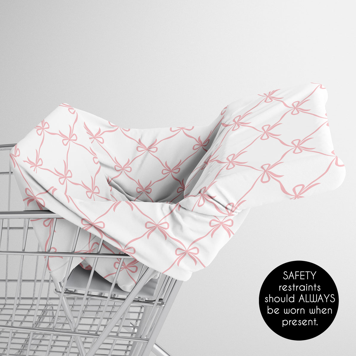 Ballerina and Ballet Bows Collection Multi Use Baby Car Seat and Nursing Cover