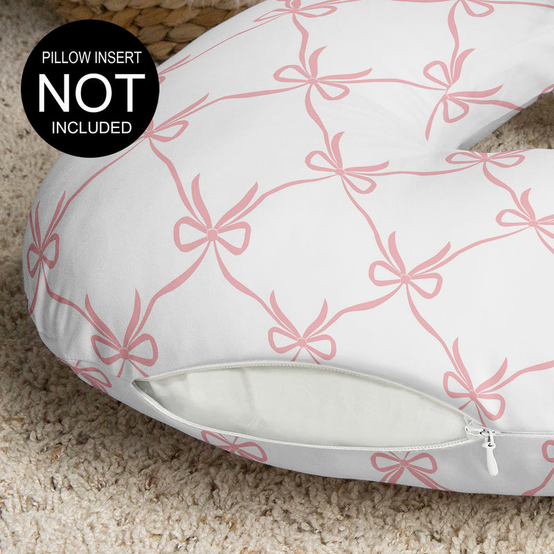 Ballerina and Ballet Bows Collection Nursing Breastfeeding Pillow Cover